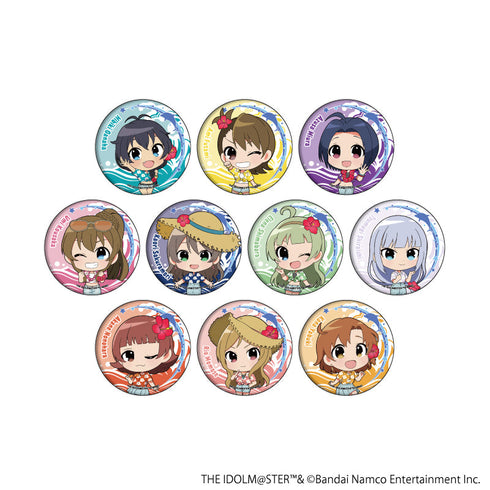 『アイドルマスター ミリオンライブ!』缶バッジ11/はいさい!ver. コンプリートセット(全10種)(ミニキャライラスト)